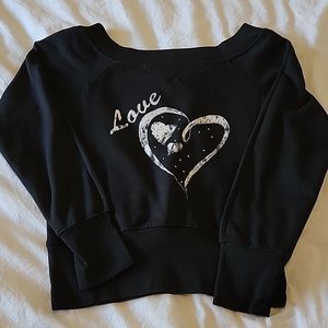 𝅺DEREK Heart black top